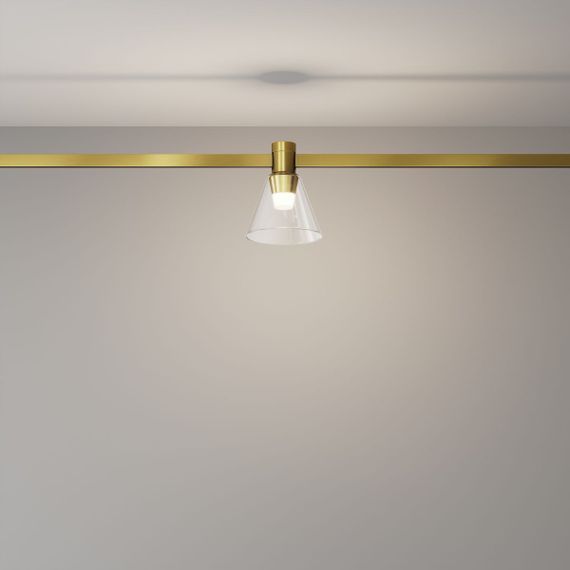 Трековый светодиодный светильник Maytoni Flarity Bianca TR147-1-3W4K-BS