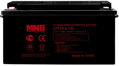 Аккумулятор MNB LFP-25,6-100
