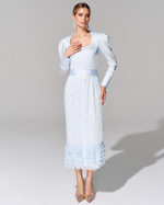 Платье длины миди