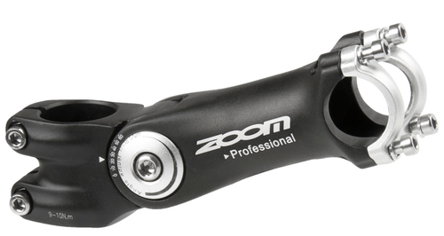 Вынос внешний регулируемый 1 1/8" 125/90мм д/руля 25,4мм алюминий кован. TDS-D299N-8(ISO-C) черный ZOOM