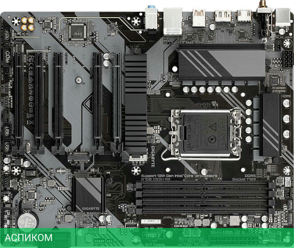 Материнская плата GigaByte B760 DS3H AX DDR5