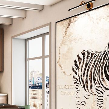 Светодиодная подсветка для картин и зеркал 12W 4000K A7912AP-1BK чёрный/золотой Sol Arte lamp