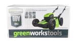 Газонокосилка самоходная Greenworks GD60LM46SP 60V (46 см) бесщеточная аккумуляторная -  АКБ 5 А/Ч зарядка G60UC / 60V 2А