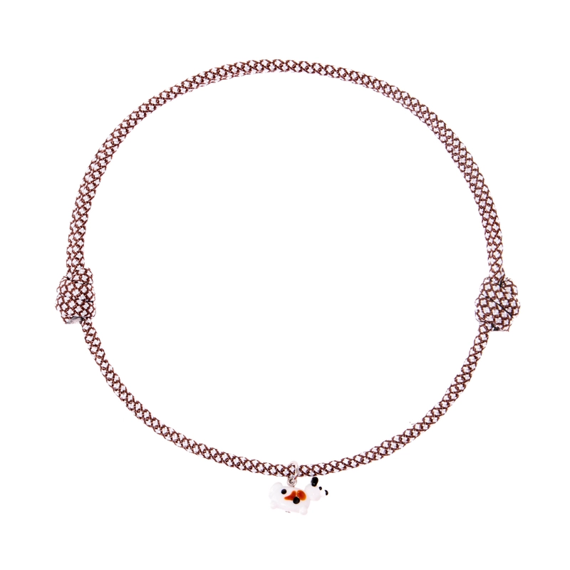 Колье Мой Любимый Пушистик на Паракорде – Многоцветный кот