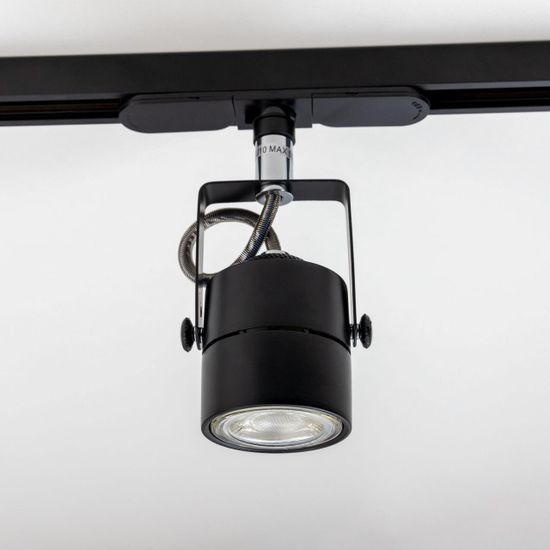 CL525T11N Ринг Черный Св-кТрековый LED 5W*4000K