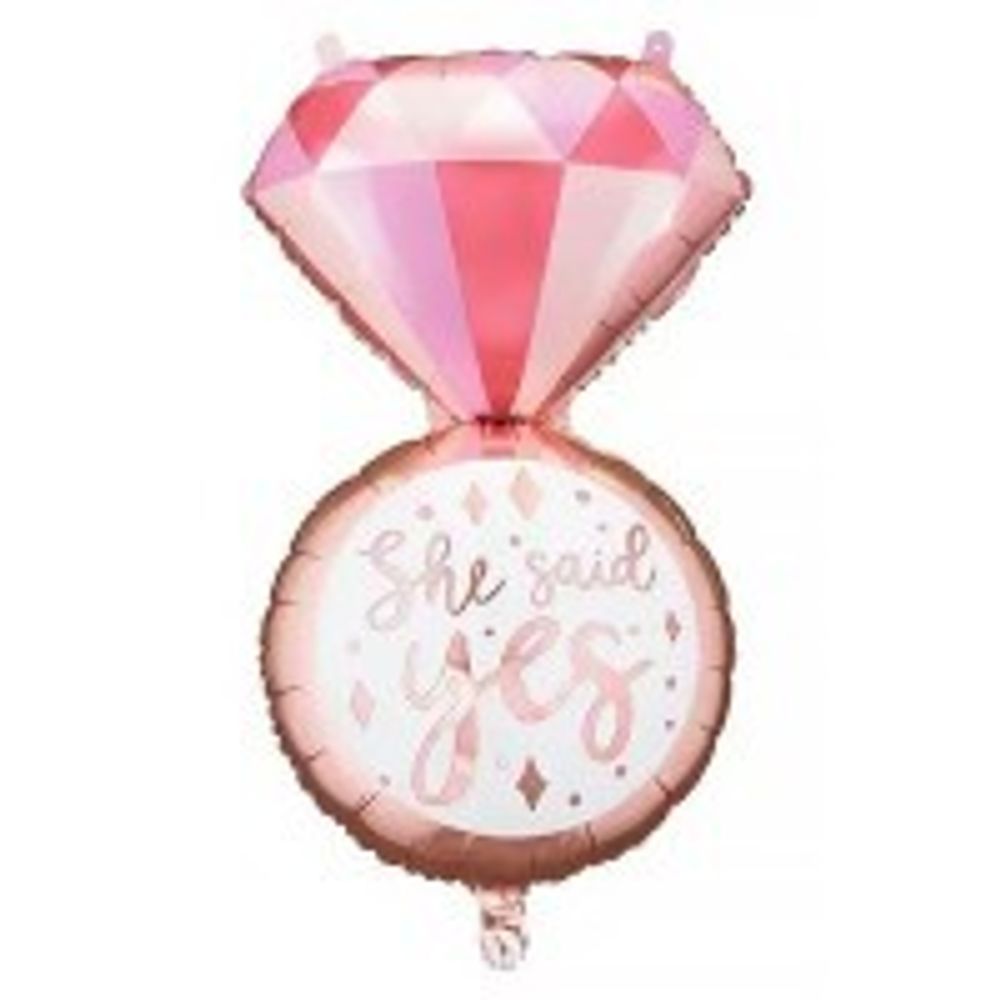 PartyDeco. Кольцо розовое 95 см