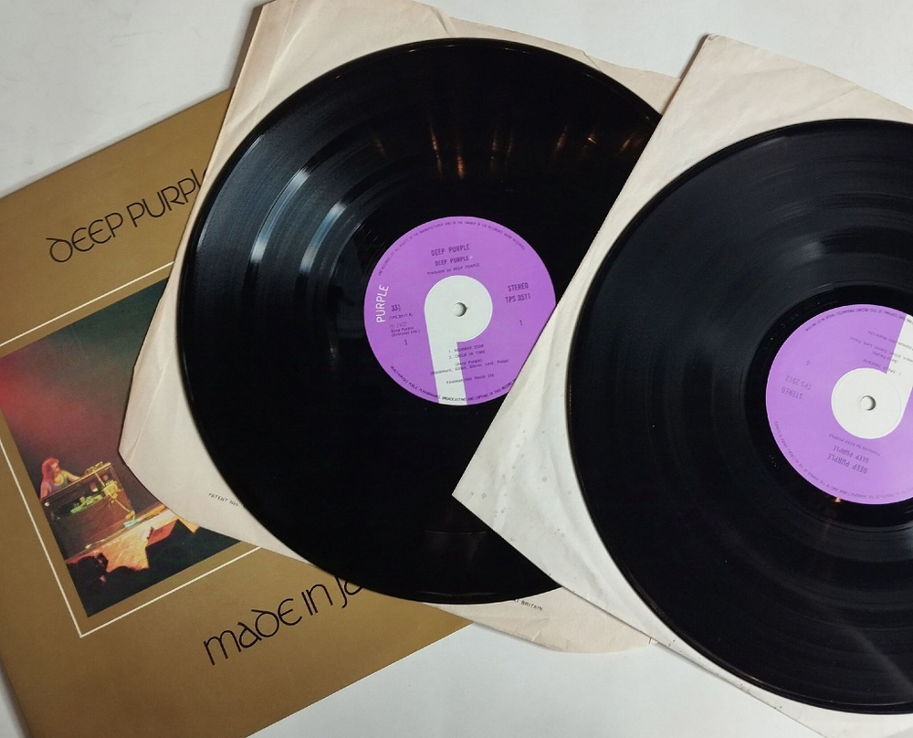 Винтажная виниловая пластинка LP Deep Purple Made In Japan (UK 1972)