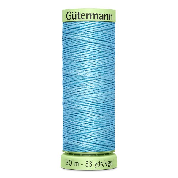 Нитки отделочные Gutermann Top Stitch 30 (30 метров), 5 кат. | 196 бледно-лазурный