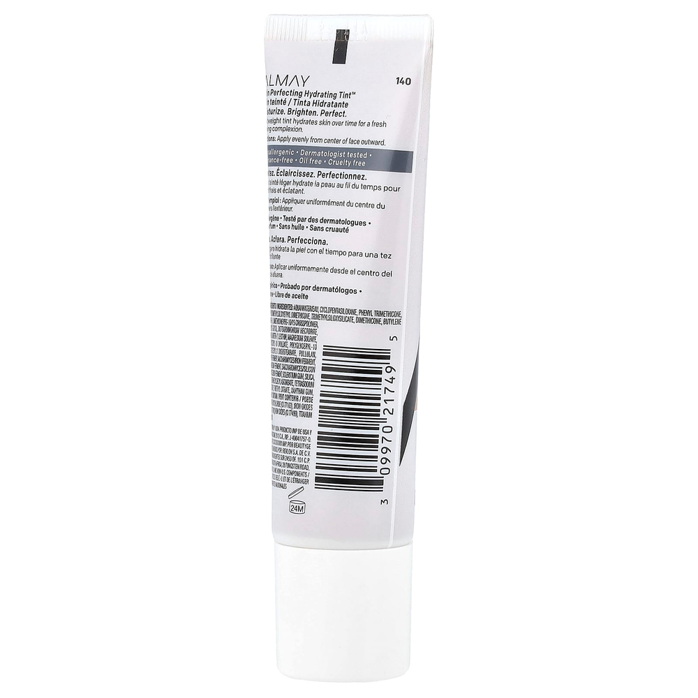 Almay, Skin Perfecting Hydrating Tint™, 140 загар, 28 мл (0,94 жидк. унции)