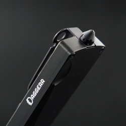 Нож Кощей танто черный