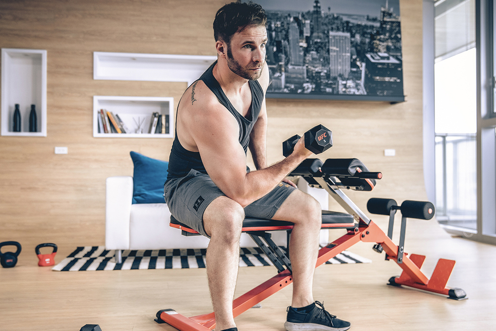 Гантель UFC Octagon Dumbbell 10кг