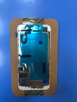 Дисплей в сборе с тачскрином,рамкой и фронтальной камерой для iPhone 7 Plus белый Оригинал Сервисный