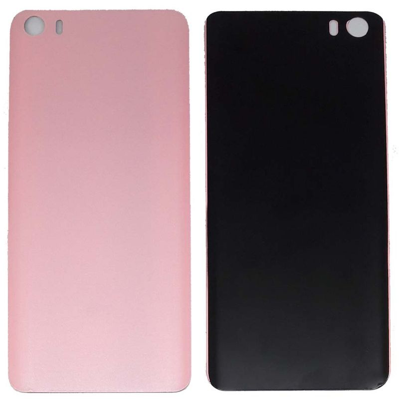 Задняя крышка для Xiaomi Mi5 розовая (стекло)