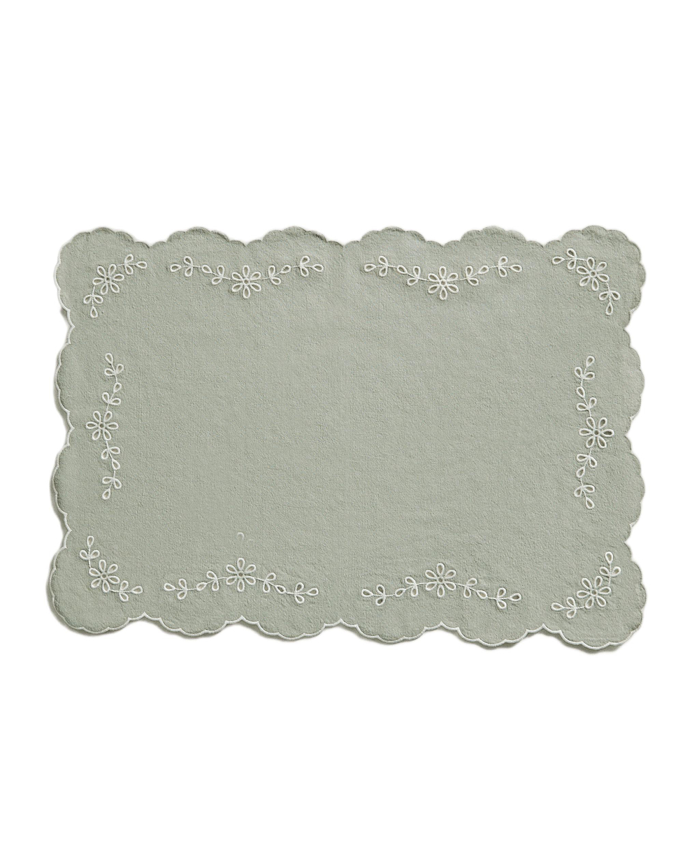 Zara Home сервировочная салфетка из хлопка, вышивка, 50 35 см · 7220/023