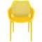 Уличное кресло Air XL желтое