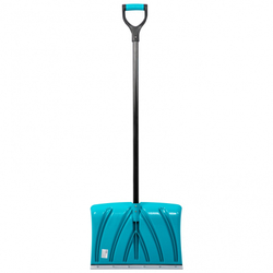 Лопата для уборки снега пластиковая Luxe,460 х 335 х 1300 мм, металлопластиковый черенок, Palisad