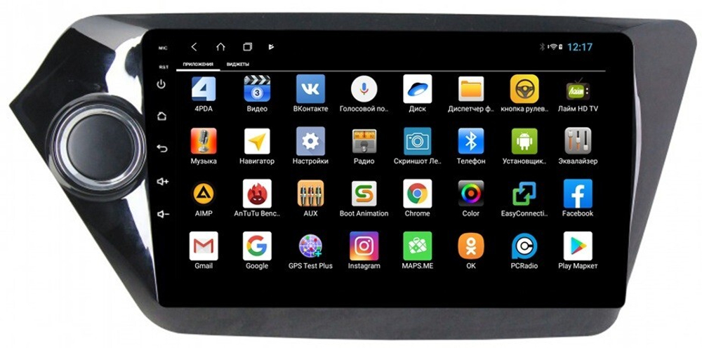 Магнитола для KIA Rio 3 2011-2017 (QB) - Parafar PF106XHD на Android 13, 8-ядер, 4Гб+64Гб, CarPlay, 4G SIM-слот