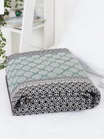 Покрывало на кровать, стеганое, поплин с размерами 180х215