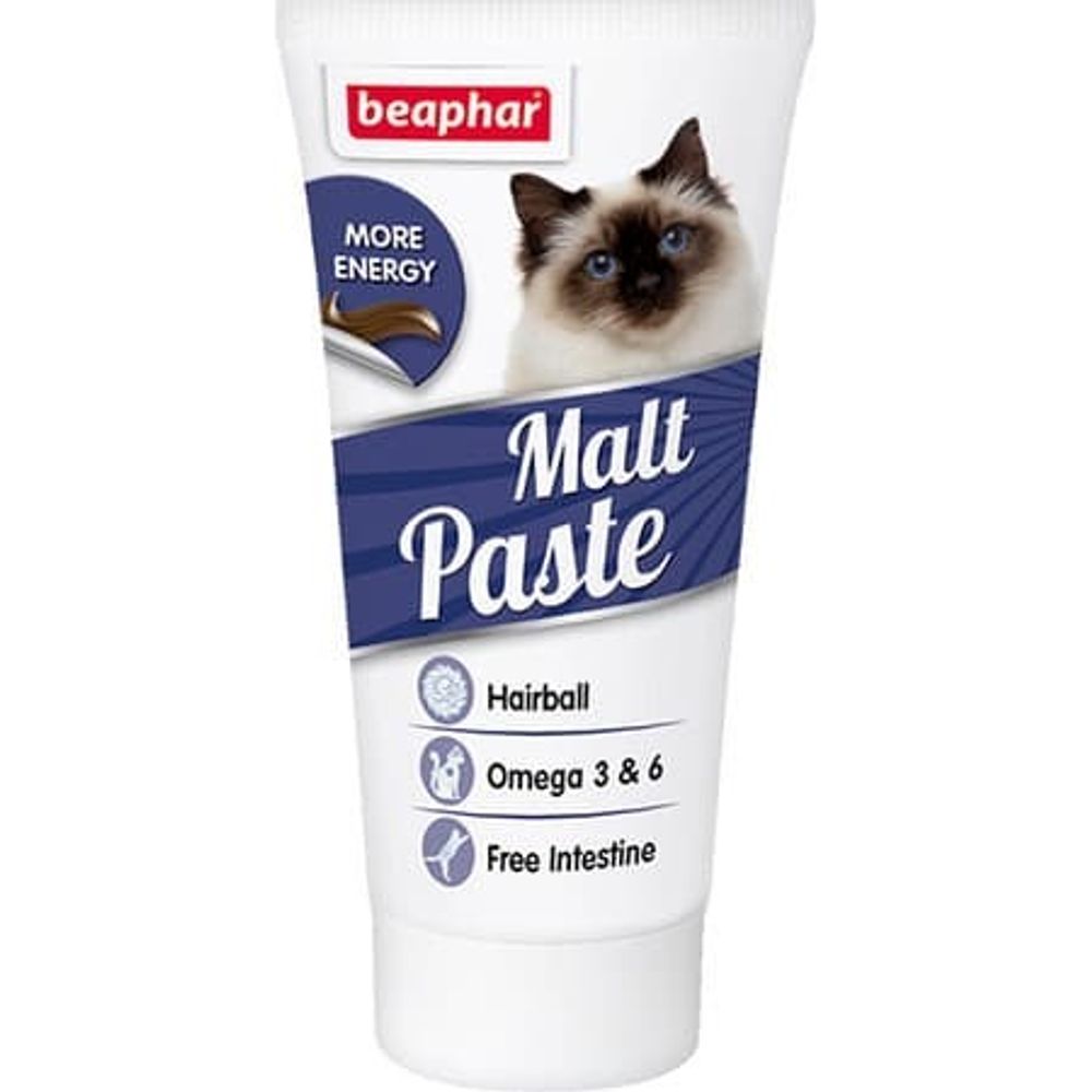 Beaphar `Malt Paste` паста для выведения шерсти из кишечника 20г