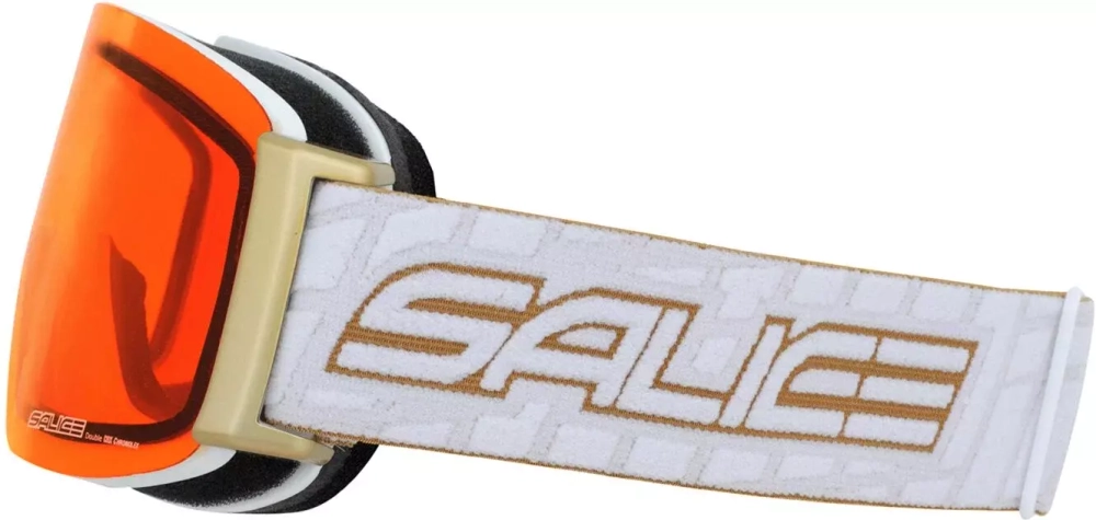 Очки горнолыжные Salice 2022-23 102DACRXF White/Gold Dacrx S1-S2 (б/р)