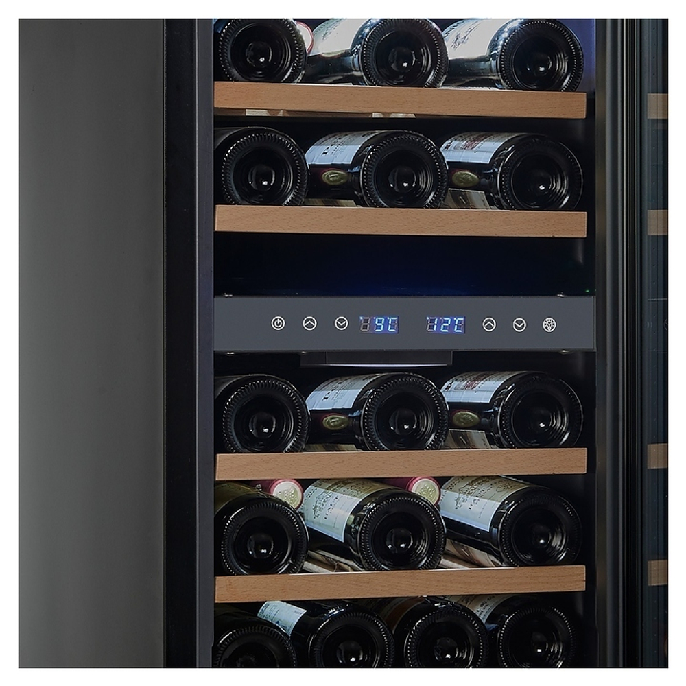 Винный шкаф Cellar Private CP027-2TB черная дверь