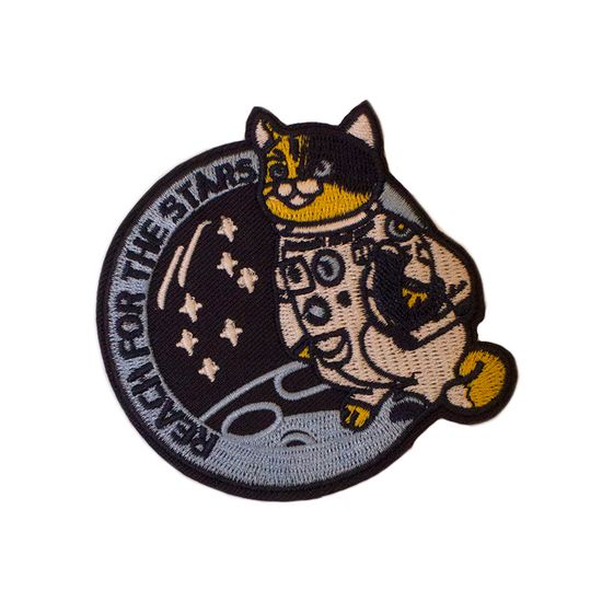 Нашивка на рюкзак и на одежду. Reach For The Stars