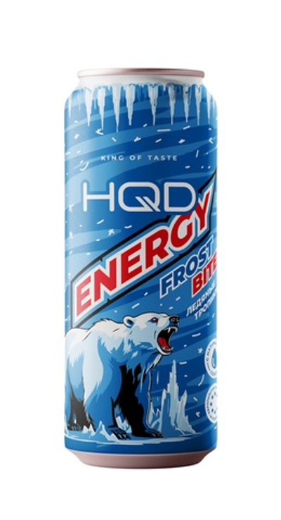 Энергетик HQD - Frost bite, 450 мл