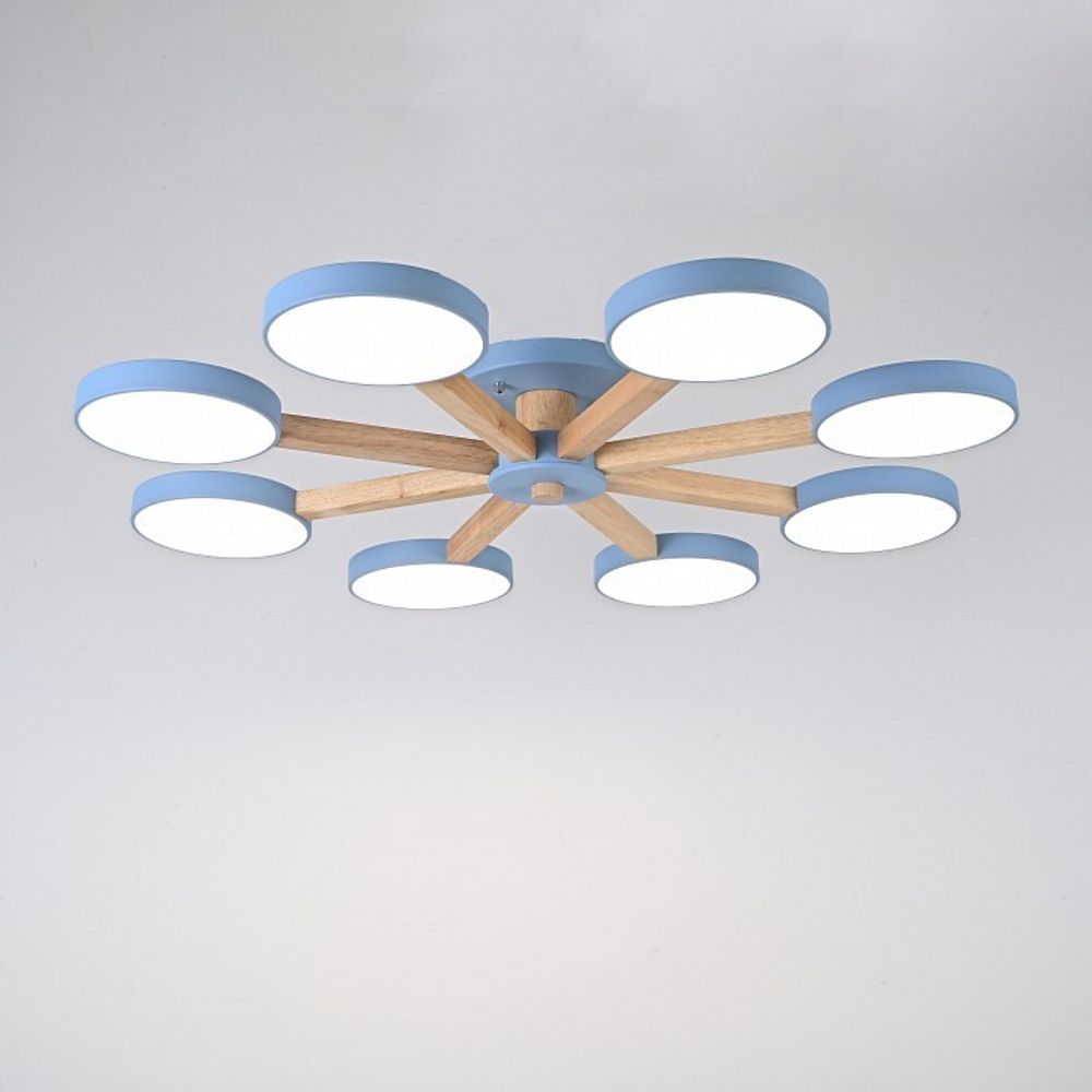 Люстра на штанге Imperiumloft TURNA Blue TURNA01