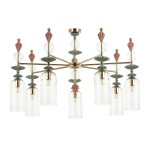 Подвесная люстра Odeon Light Classic Bizet 4855/7C
