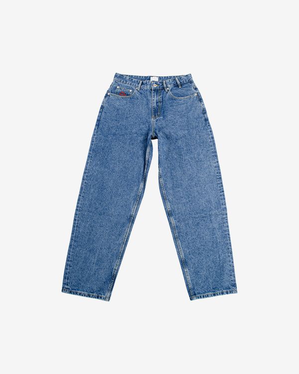 Джинсы Bigger M blue/washed синие - фото 1