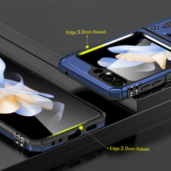 Чехол Safe Case с кольцом и защитой камеры для Samsung Galaxy Z Flip 6