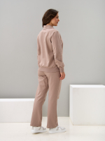 Костюм с брюками КБ-384/кофе-п