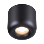 359440 OVER NT24 320 черный Светильник накладной влагозащищённый IP44 LED 10W 220-240V 3000K 650Лм LISSE