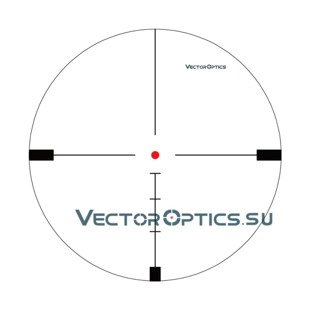 Оптический прицел Vector Optics 25,4мм SFP Hugo 4-16x44 GT ( установка на Тигр, СВД, Вепрь 308 СОК-95 / Сетка VOI-10BDC / с подсветкой )