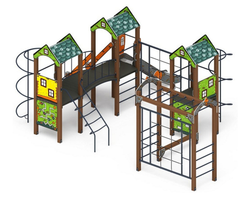 Детский комплекс Городок Город ДИК 2.01.3.04-01 H=1200