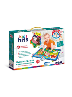 Интерактивная игрушка Kids Hits Музыкальный коврик с огоньками Кто пасется на лугу