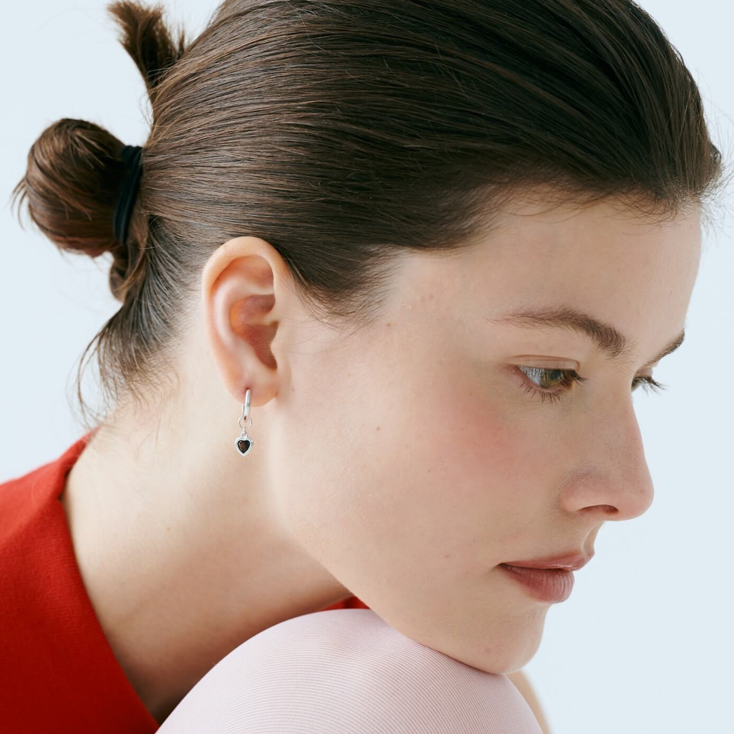 Серьги Trembling Heart Earrings - Smoky