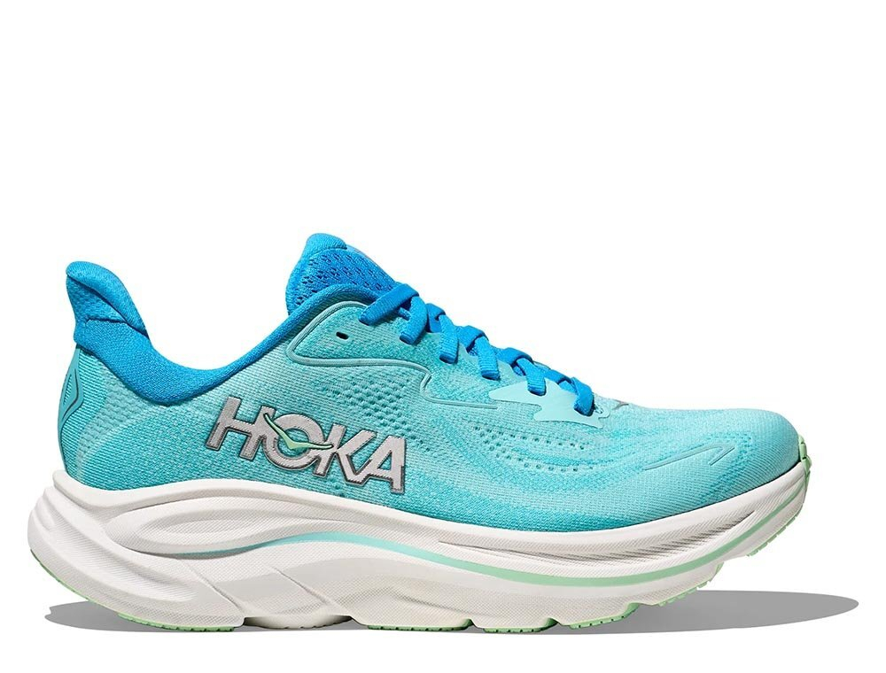 Кроссовки для бега женские Hoka Clifton 10 W Синий и Белый
