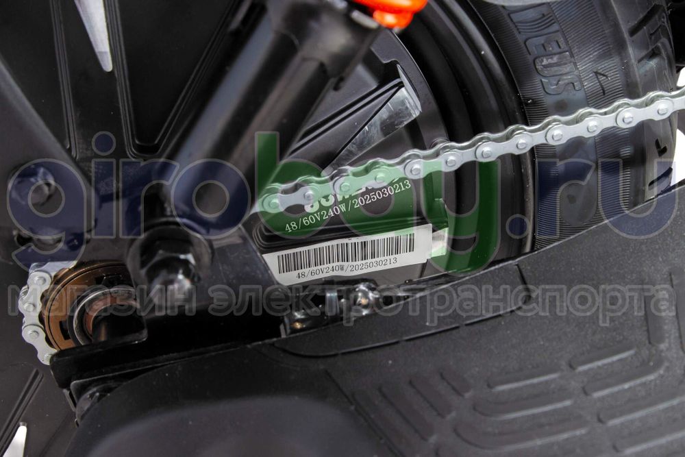 Электроскутер WENBOX U2 1500W (60V/30Ah) - Зелёный фото №17