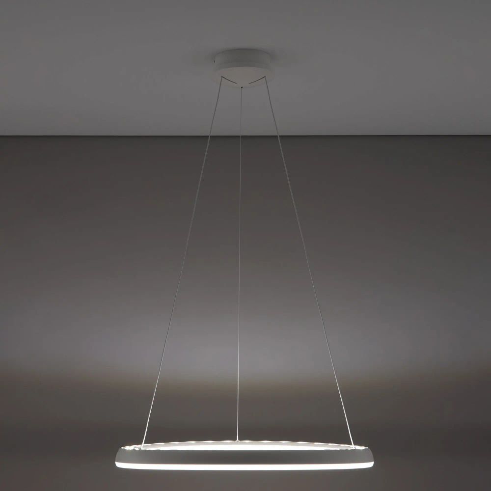 Citilux Юпитер Смарт CL730A090S Умная подвесная люстра Белая