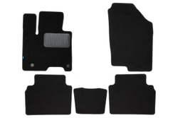 Коврики в салон для HYUNDAI Tucson 2021-, кроссовер, 5 шт. (текстиль) KLEVER0502007822110KH