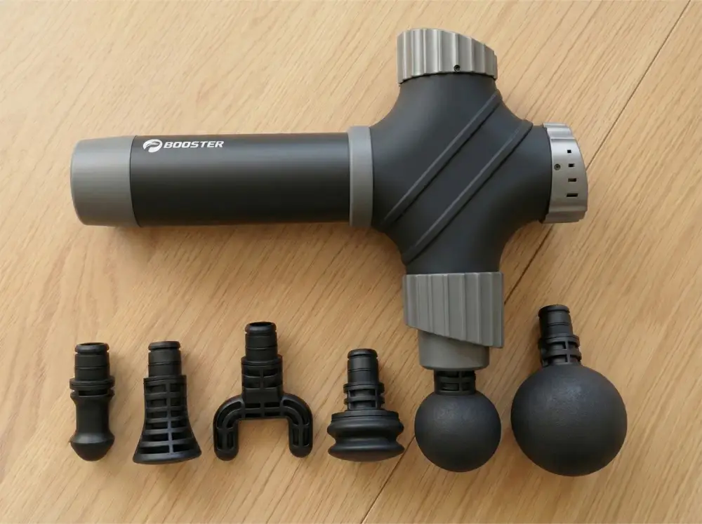 Перкуссионный массажёр Booster A2 с круглой насадкой