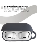 Чехол КАРТОФАН для Apple AirPods Pro (арт. AIRPRO-SLIM-SILICON-01-GREY)