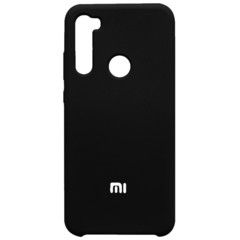 Силиконовый чехол Silicone Cover для Xiaomi Redmi Note 8 (Черный)