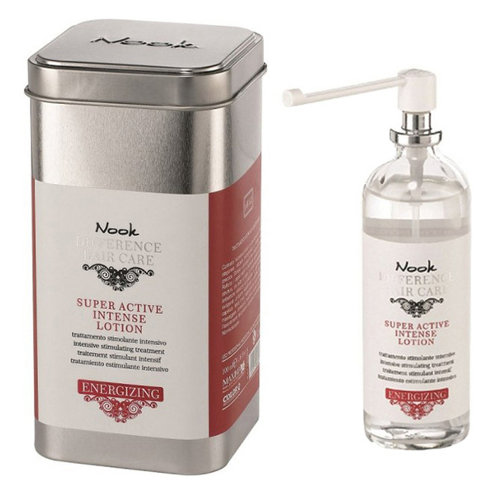 Супер активный лосьон против выпадения волос pH 5.2 Nook Difference Hair Care Energizing Super-Active Lotion Spray 100мл