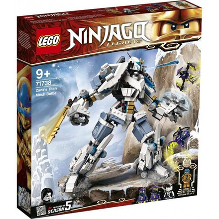 Конструктор LEGO Ninjago Битва с роботом Зейна 71738