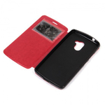 Чехол-книжка с магнитом для Lenovo A7010, 007174-2 Красный