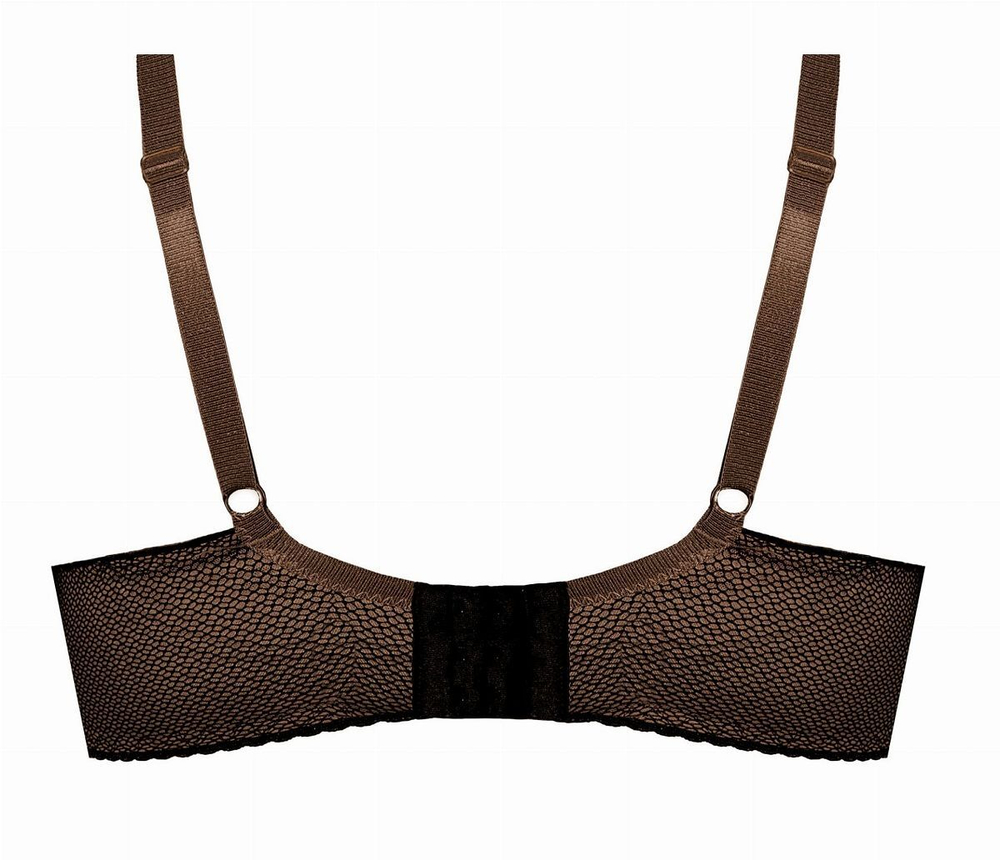 Бюстгальтер на косточках с пуш-ап вкладышами (Размер: 85D) (Цвет: черный)