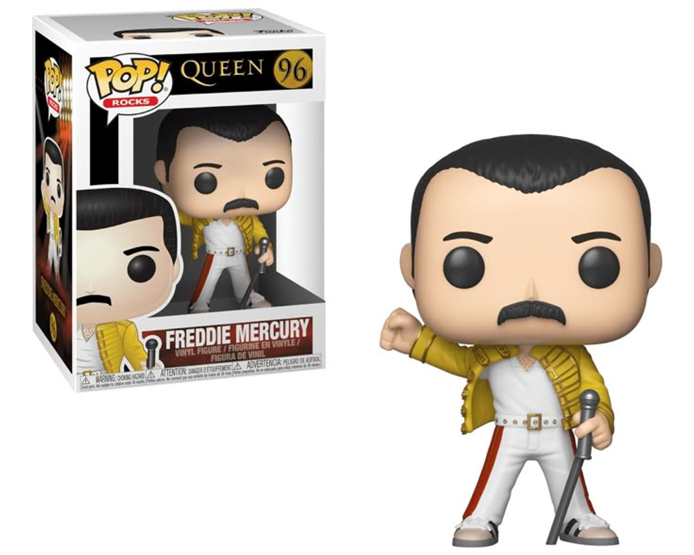 Фигурка Funko Pop! Rocks: Queen - Freddie Mercury Wembley 1986 (96)