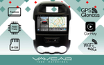 Магнитола для Ford Ranger 2011-2015 - Vaycar VA17-0245-2K на Android 13, 8-ядер, 2K QLED, ТОП процессор, CarPlay,4G SIM-слот